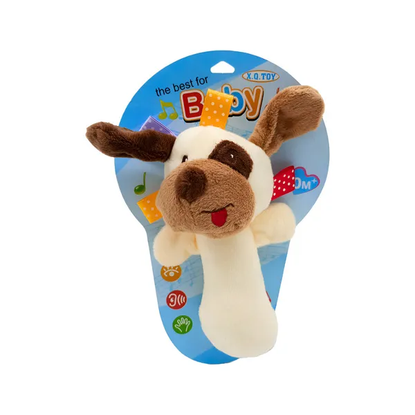 Sonajero Juguete Peluche Con Chifle Para Bebé