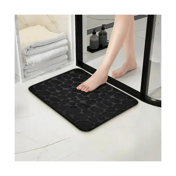 Alfombra De Baño Antideslizante Memory Foam Soft Salida Bano
