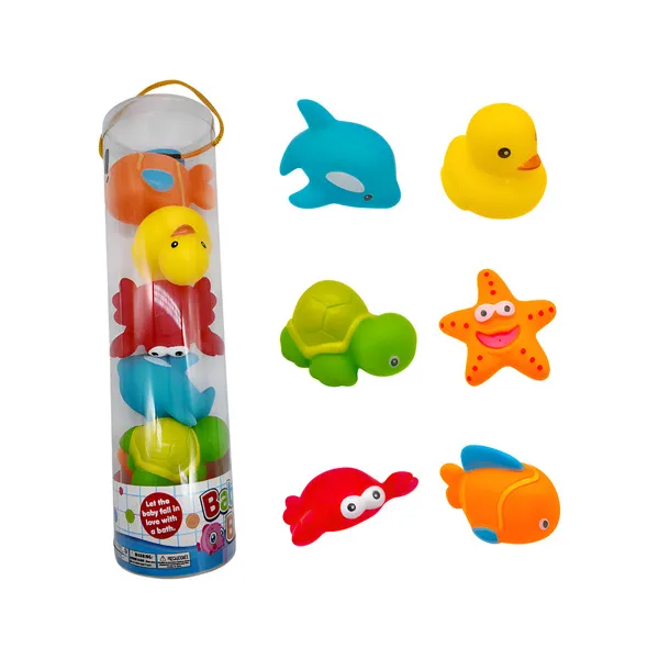 Juguete De Goma Para Jugar En La Bañera Bebe Para Agua