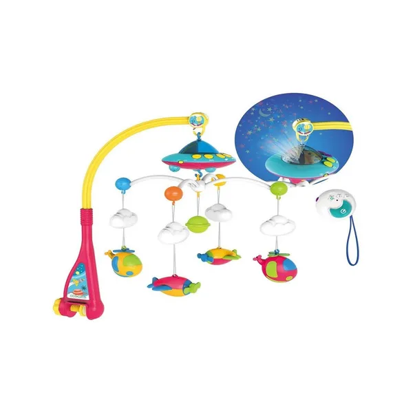 Cunero Musical Movil Bebe Con 100 Melodías Y Proyecciones