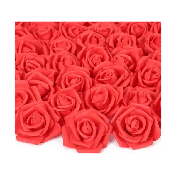 Mini Rosas Flores Artificiales Decoracion Pack X200