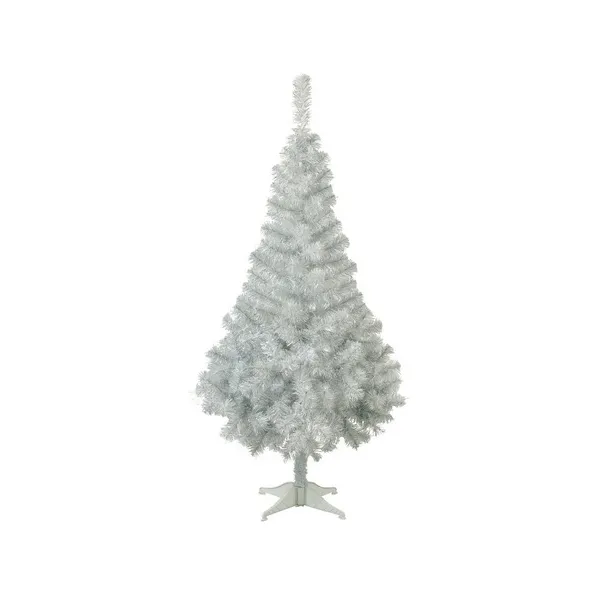 Árbol De Navidad Canadian Spruce Blanco/plata 2mts