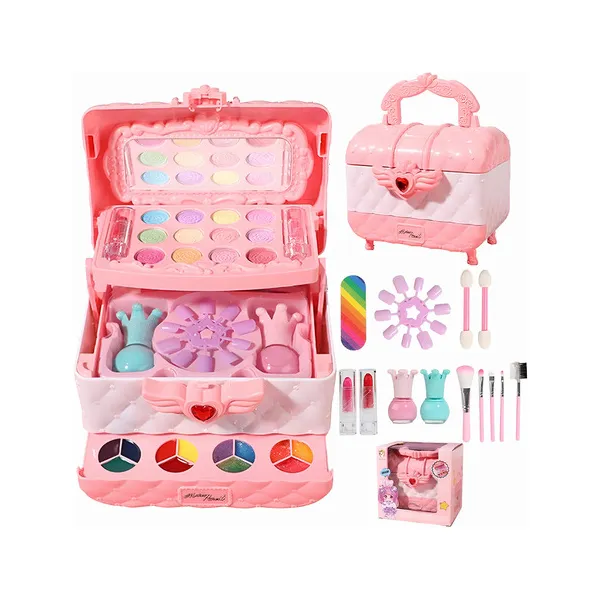 Juguete Set De Maquillaje Para Nenas Make Up Infantil