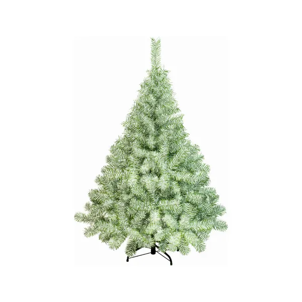 Árbol De Navidad Montañes Deluxe Nevado 1.50mts Base Metal