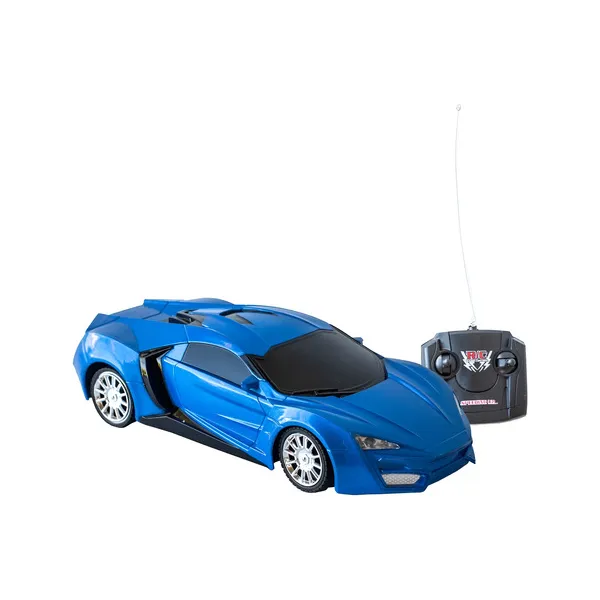 Auto Control Remoto De Carrera Escala 1:24 Radio Control Luz