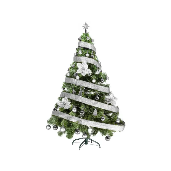 Arbol Navidad Tronador 1,50mt + Kit 40 Plata Black Friday