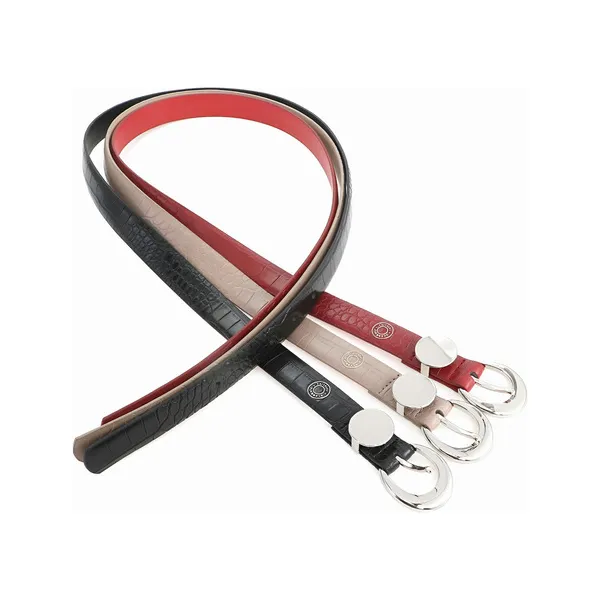 Cinturon Mujer Cinto Vestir Casual Moda Eco Cuero Pu