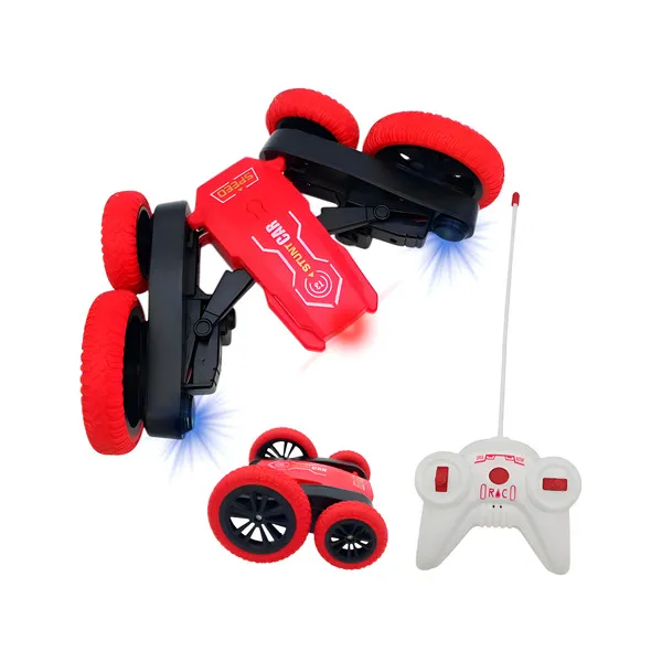 Auto A Control Remoto Stunt Car Giro 360 Acrobacias Pro
