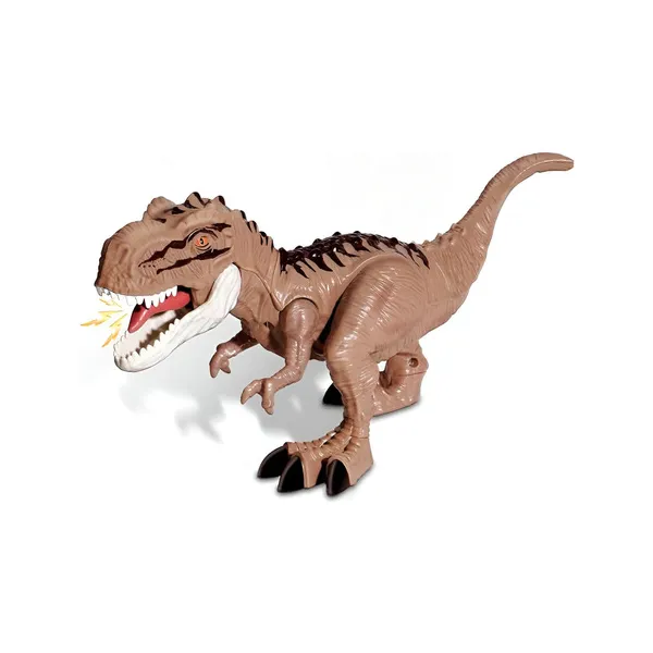 Dinosaurio T-rex Juguete Articulado Con Luz Y Sonido