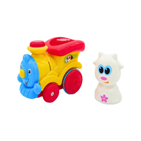 Tren Luz Musical Movimiento Bebe Juguete Locomotora Color Multicolor