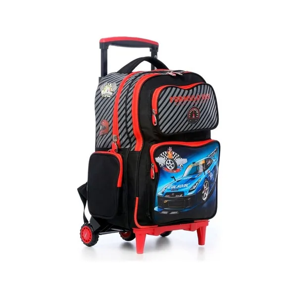 Mochila Carrito Escolar Reforzada Manija Telescopica Carro