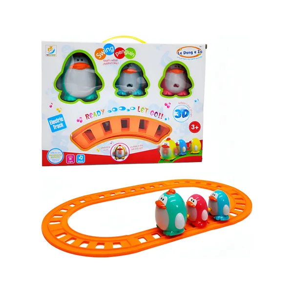 Tren De Pinguinos Con Luz Sonido Y Movimiento