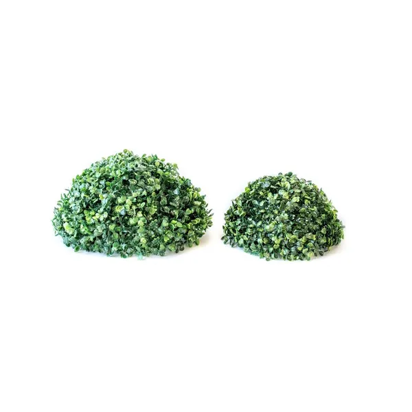 Media Esfera Decoracion Cesped Artificial Arbusto 22cm X5u
