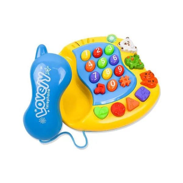 Telefono Juguete Con Sonidos Y Melodias Para Bebé