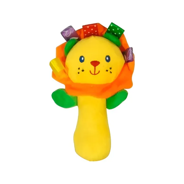 Sonajero Juguete Peluche Con Chifle Para Bebé