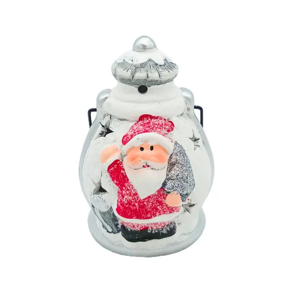 Adorno Navidad Farol C/ Luz Decoracion Navideña Lampara