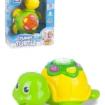 Tortuga Musical Proyector Para Bebés Con Luz Y Sonido