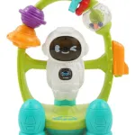 Sonajero Para Bebes Maraca Astronauta Didáctico Color Blanco