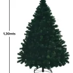 Arbol De Navidad Arbolito Pino Montañes Deluxe 1,30mts Base Metalica