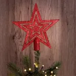 Puntal Estrella Para Arbol De Navidad 15cm