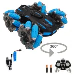 Auto A Control Remoto Acrobático Vehículo Luz Led Giro 360°