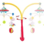 Cunero Musical Movil Bebe Con 100 Melodías Y Proyecciones