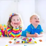 Puzle Tetris, 100% Madera, 40 Piezas, Top Gift Challenge