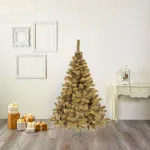 Arbol De Navidad Oregon De Lujo 1,80m Pie Metal Fabesa