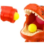 Dinosaurio Con Pistola De Lanza Dardo Pelota Juego Al Blanco