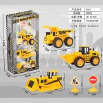 Set De Construcción Machines X3 Juguete De Maquinas Viales