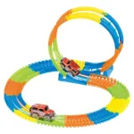 Pista Luminosa Flexible 152 Piezas Con Auto Luminoso