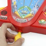 Juego De Mesa Pinball Béisbol Juguete De Habilidad Shoot