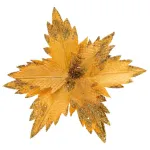 Flor 25cm Azul Arbol De Navidad Adornos Decoración X4u 