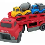 Camion Mosquito Juguete Con 2 Autitos De Construcción