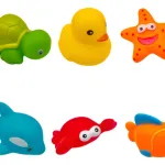 Juguete De Goma Para Jugar En La Bañera Bebe Para Agua