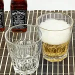 Set X6 Vasos De Vidrio Hexagonal 335ml Color Transparente