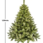 Arbol De Navidad Ciprés 1,50m Tope De Gama Ultra Frondoso