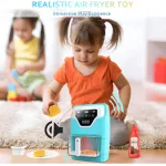 Freidora Juguete Para Niños My Home Con Efecto De Cocción
