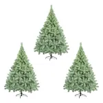 Árbol De Navidad Montañes Deluxe Nevado 1.80mts Base Metal