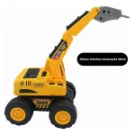Camión De Construcción Truck Vehículo Con Luz Y Sonido