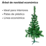 Arbol De Navidad Economico Pino Aleman 1.50mts Decoración