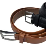 Cinturon Hombre Cinturones De Vestir Casual Moda Eco Cuero