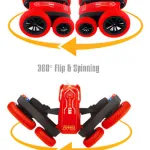 Auto A Control Remoto Stunt Car Giro 360 Acrobacias Pro