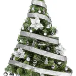 Arbol Navidad Tronador 1,50mt + Kit 40 Plata Black Friday