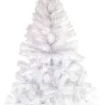 Arbol De Navidad Arbolito Pino Blanco Tronador De Lujo 1.50m Pie Metal Deco