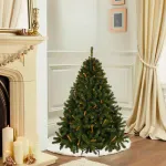 Árbol De Navidad Alpino 1.5mts Base Metálica