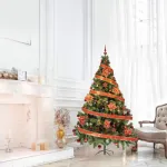 Arbol Navidad Tronador 2,10m + Kit 60 Rojo Black Friday
