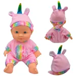Muñeco Bebe Bebote Luna Infantil 22cm Con Pijamas Cute Baby