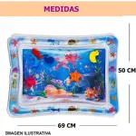 Alfombra Antigolpes Inflable Agua Y Aire Gimnasio Sensorial