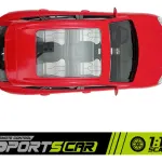 Auto A Radio Control Remoto Porsche Deportivo Escala 1:14